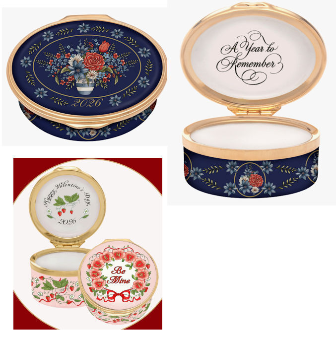 Halcyon dated 2026 year box and valentine's day box