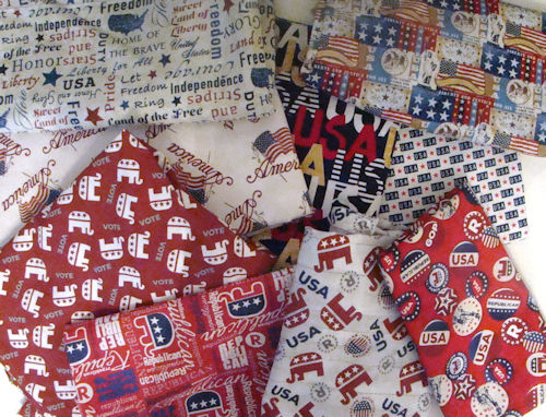 Republican Fabrics for Design Your Own Cloth Face Masks